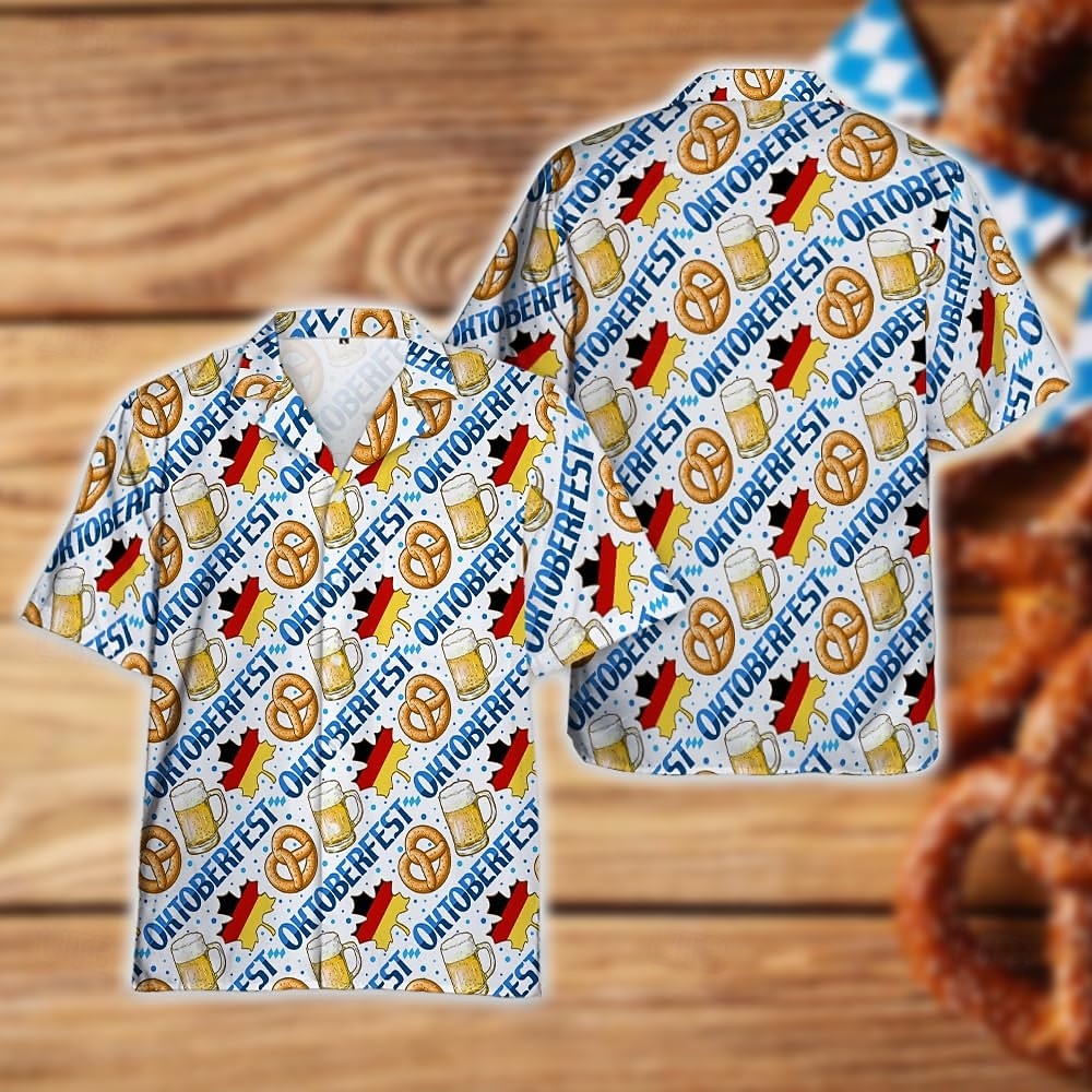 camisas havaianas Camisa Aloha Bávaro Munique Alemão Alpino Arte Gráfica para Homens Adulto Impressão 3D  para Carnaval Cerveja Oktoberfest Praia Férias Festa de 2026 por $23.99 –P8