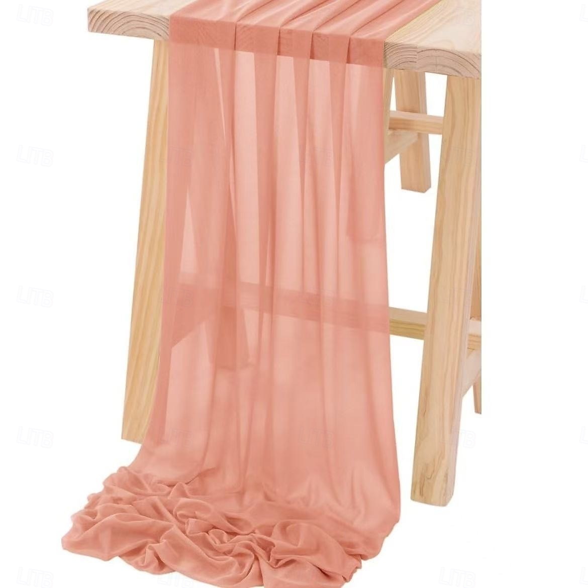 20FT Mesh Tulle Fabric, Silky Wrinkle-Resistant Chiffon Sheer Drapery for Wedding Decor, Bridal Canopy, Event Backdrop, Festival, and Arch Drapes 2025 - $17.49 –P14