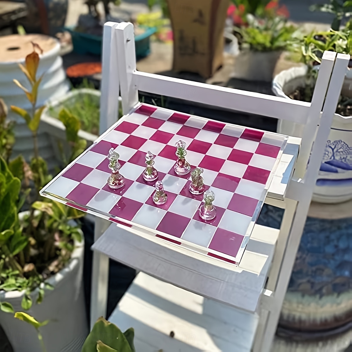 XL Large 3D Epoxy Silicone Resin Mold - 12 Full Size Checkers Chess Board Mold 2025 - $17.49 –P6