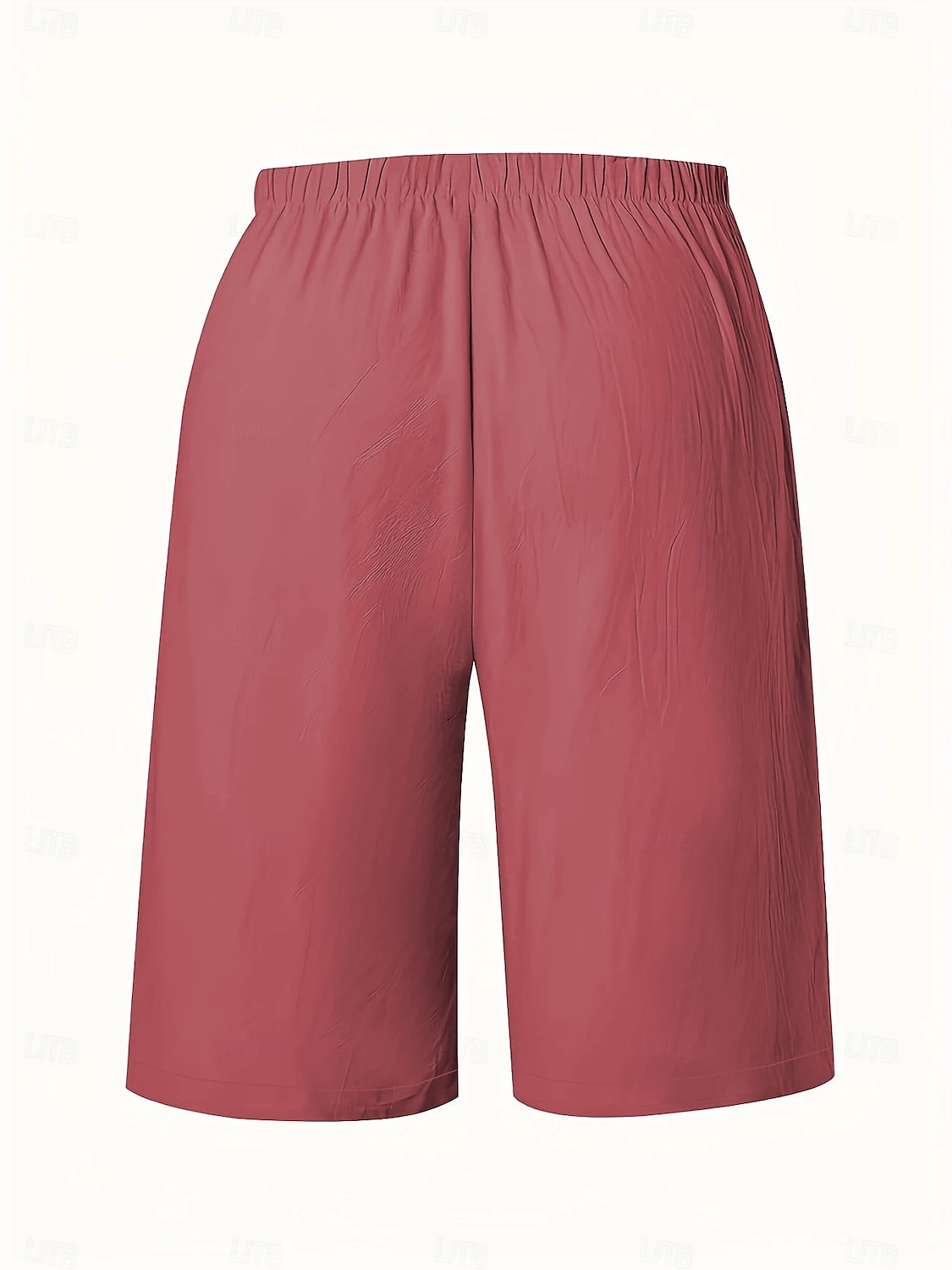 Femmes Mi-long Droit Confort Chino Longueur Genou Naturel Uni Basique Doux Confortable Décontracté Décontracté Quotidien Carmin Abricot Noir Blanche Été Coupe Ample de 2025 ? $13.99 –P17