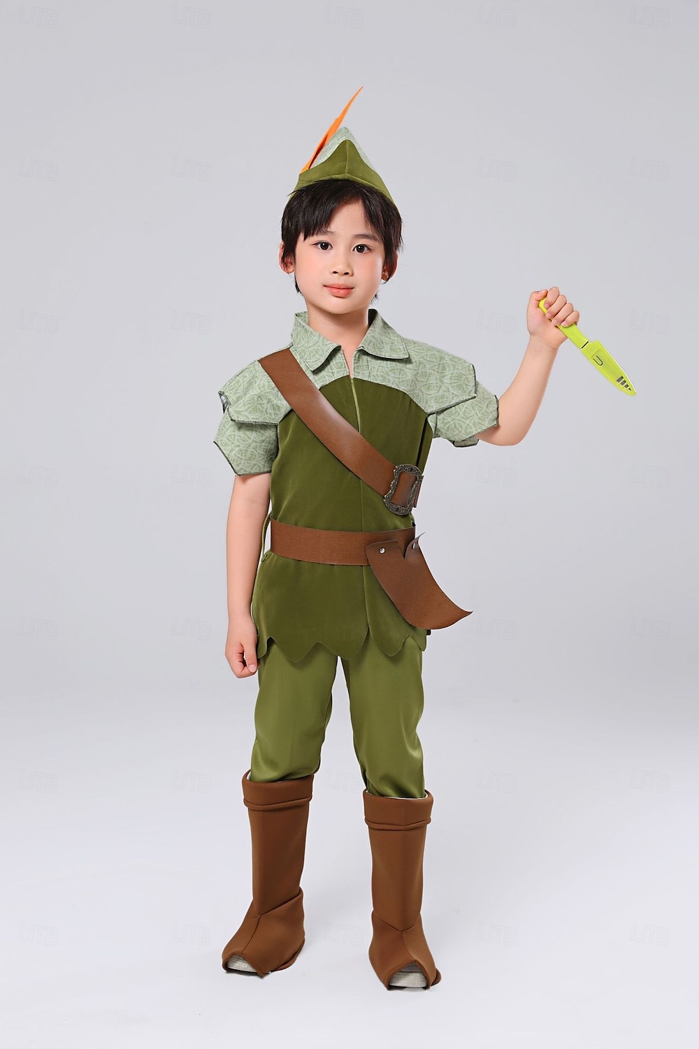 Alf halloween Kläder Kostym Sagotema Peter Pan & Wendy Sagobokskaraktärer Barn Pojkar Halloween Karnival Världsbokdagen Prestanda Pedagogisk klädsel Klädsel för skolevenemang Enkla Halloween kostymer 2025 - $42.99 –P9