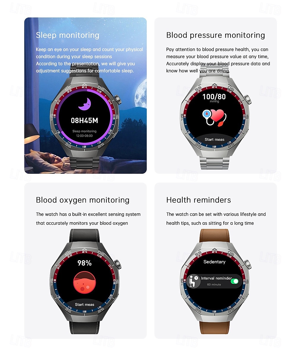 C15Pro Smart Watch 1.52 Inch HD AMOLED Screen NFC Tracker Bluetooth Call Health Monitoring Watch 2025 - $31.99 –P10
