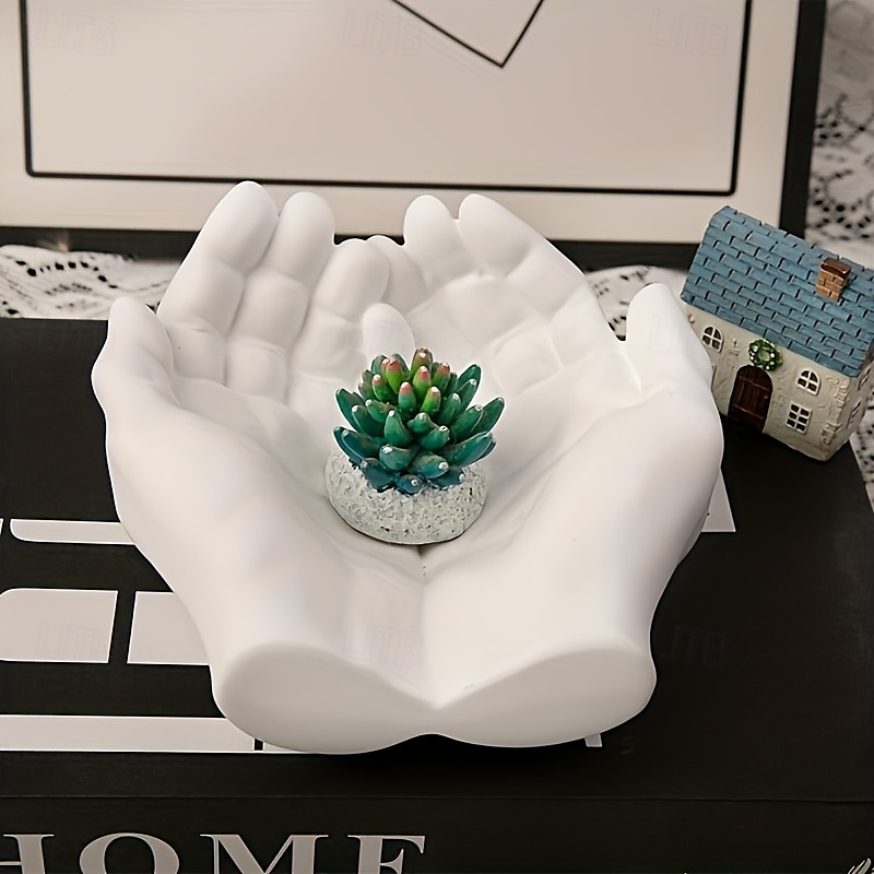 Moule en silicone multifonctionnel en forme de main - idéal pour la fabrication de bijoux en résine, de bougies, de plantes succulentes et de décorations créatives pour la maison - kit de bricolage de 2025 ? $11.99 –P2