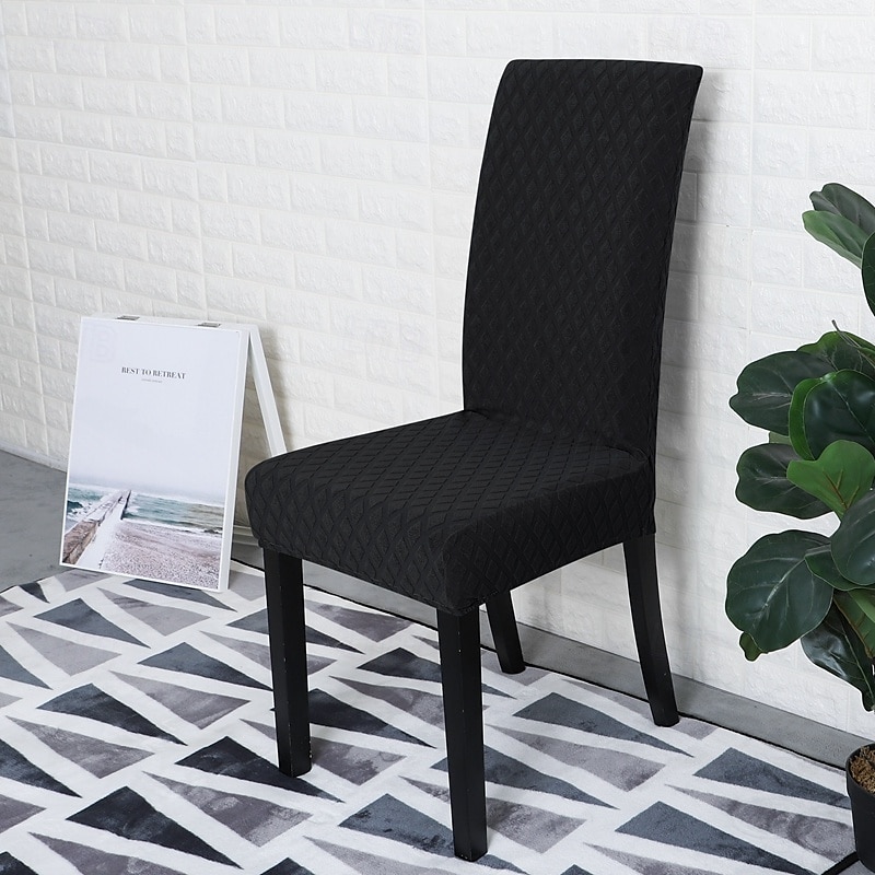 Waterproof Dining chair Cover For Home Polar Fleece Fabric Chair Cover Stretch Slipcovers Seat Chair Covers 2025 - $12.49 –P8