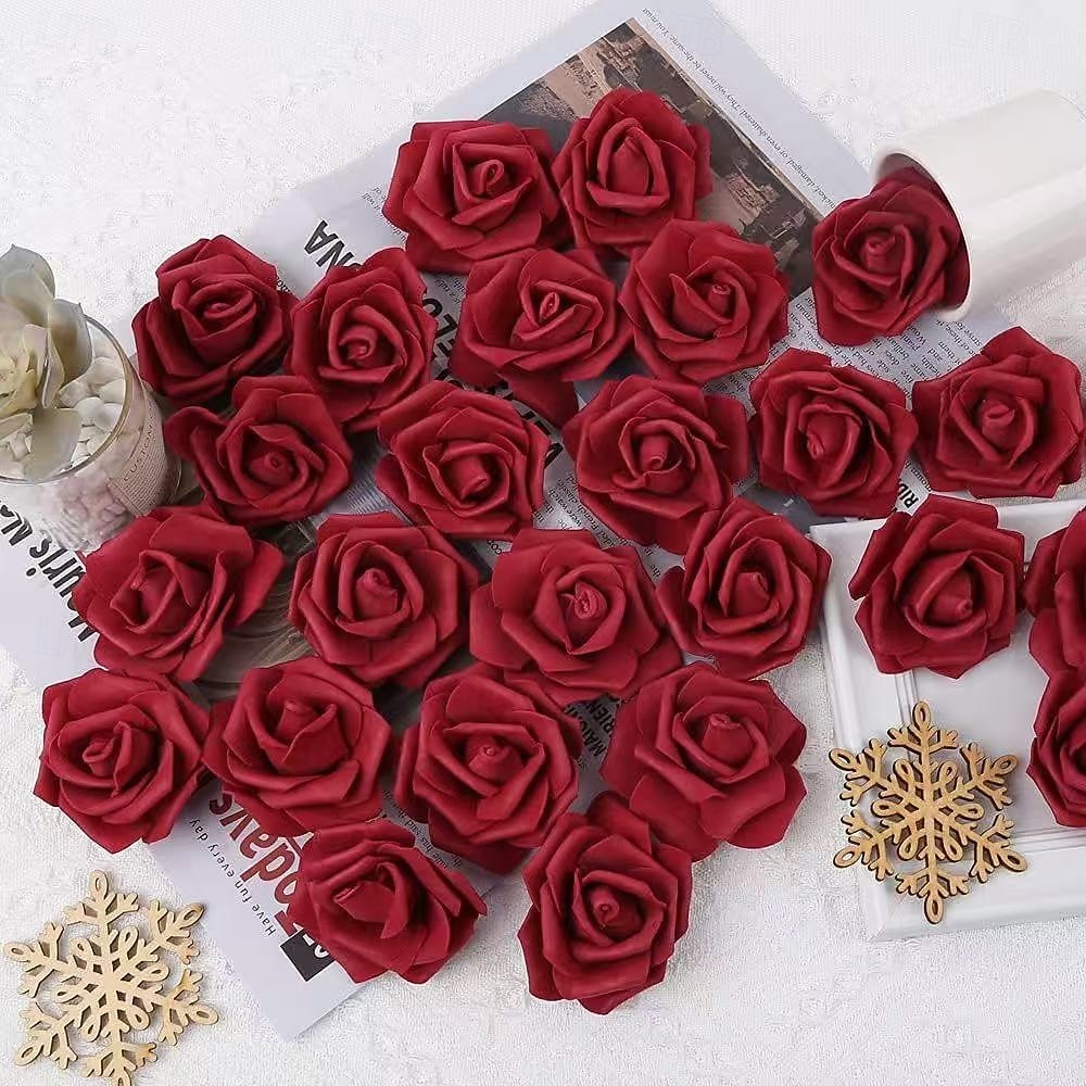 50PCS Artificial Flowers for Halloween Decorations, Multicolor Faux Flowers for DIY Crafts, Bouquets, and Black Theme Party Decor 2026 - $19.99 –P5