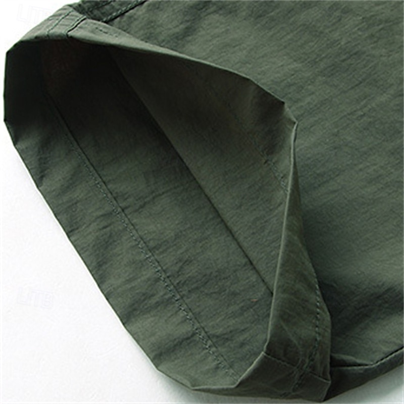 Voor heren Cargohosen Wandelbroek wandelbroek Buiten Normale pasvorm waterdicht Winddicht Sneldrogend Lichtgewicht Broeken / Regenbroek / Overbroek Zak Elastische taille Zwart Leger Groen 2025 - $28.99 –P5