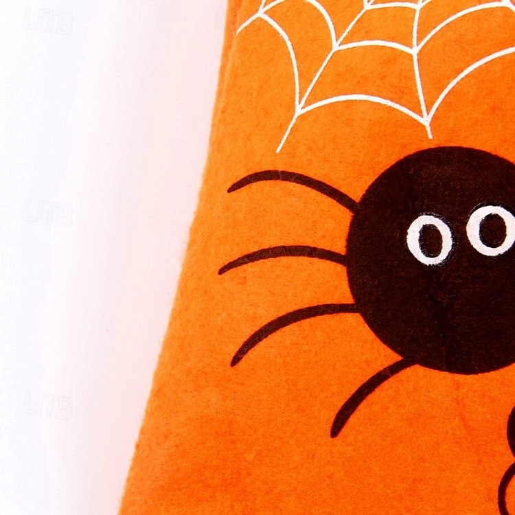 Halloweenské koledovací tašky pro děti, netkané tašky na bonbóny s uchy, opakovaně použitelné dárkové tašky na halloweenské dárky a rekvizity. 2025 - $8.99 –P3