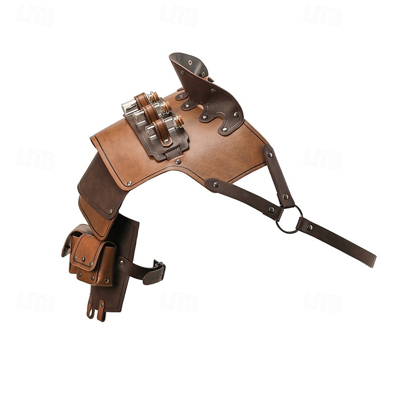 Punk & Gothic Middeleeuws Renaissance Wapens en Harnassen Gemaskerd Bal Krijger Ridder Voor heren Viking Maskerade Prestatie Toneel Maskerade Volwassenen Schouder Pantser 2025 - $30.99 –P10