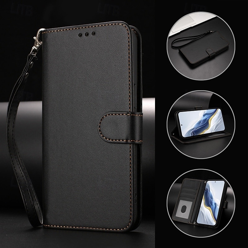 telefoon hoesje Voor Samsung Galaxy S25 Ultra S24 Ultra Plus S23 Ultra Plus S22 PlusUltra A55 A35 A25 A15 5G A54 A34 A14 A53 A33 A23 A13 Wallet Card Case met standaard Magnetisch Volledig 2025 - $13.99 –P15