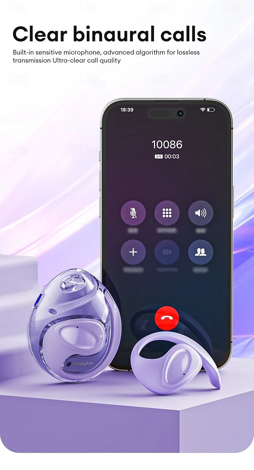 Lenovo Earphones Wireless Bluetooth 5.4 Sport Headset Ear Hook Earbuds Running HD Call Music Headphones X15 Pro Pro4 Valentine's Day Gift 2026 - $41.99 –P6