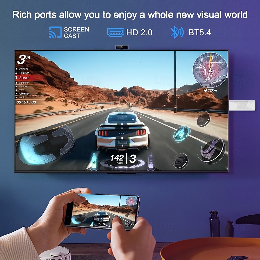 2025 новый h96 max rk3518 dongle mini tv stick android 14 smart tv box android14 2gb 16gb 8gb wifi6 bt 4k hd google voice media playerс голосовым гироскопом пульт дистанционного управления 2025 - $33.99 –P8