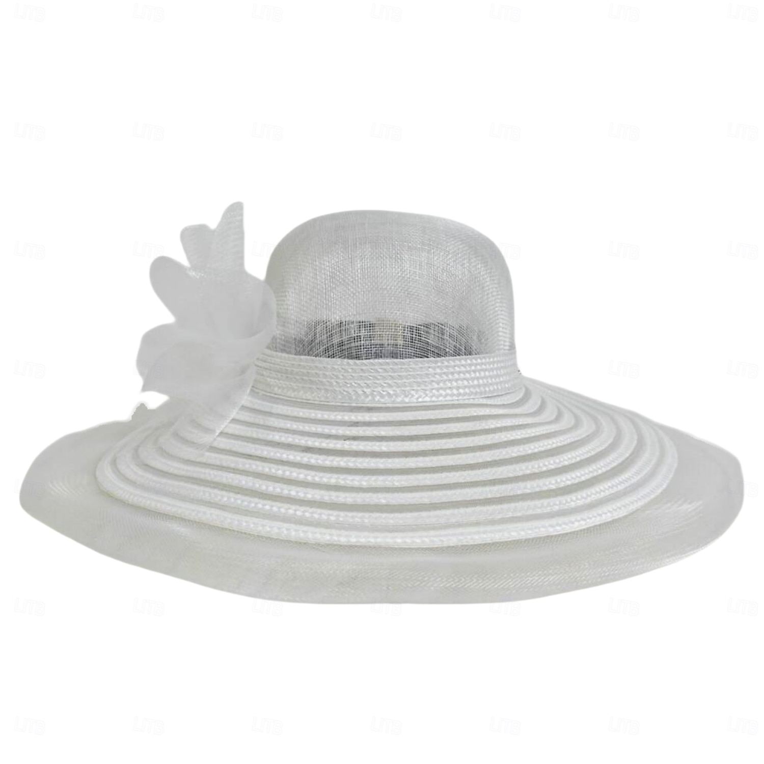 Καπέλα Λινάρι Ίνα Κλος καπέλο Τύπου bucket Καπελίνα Γάμου Πάρτι Τσαγιού Κομψό Γάμος Με Φιόγκος Κόψιμο Ακουστικό Καπέλα 2026 - $51.99 –P8