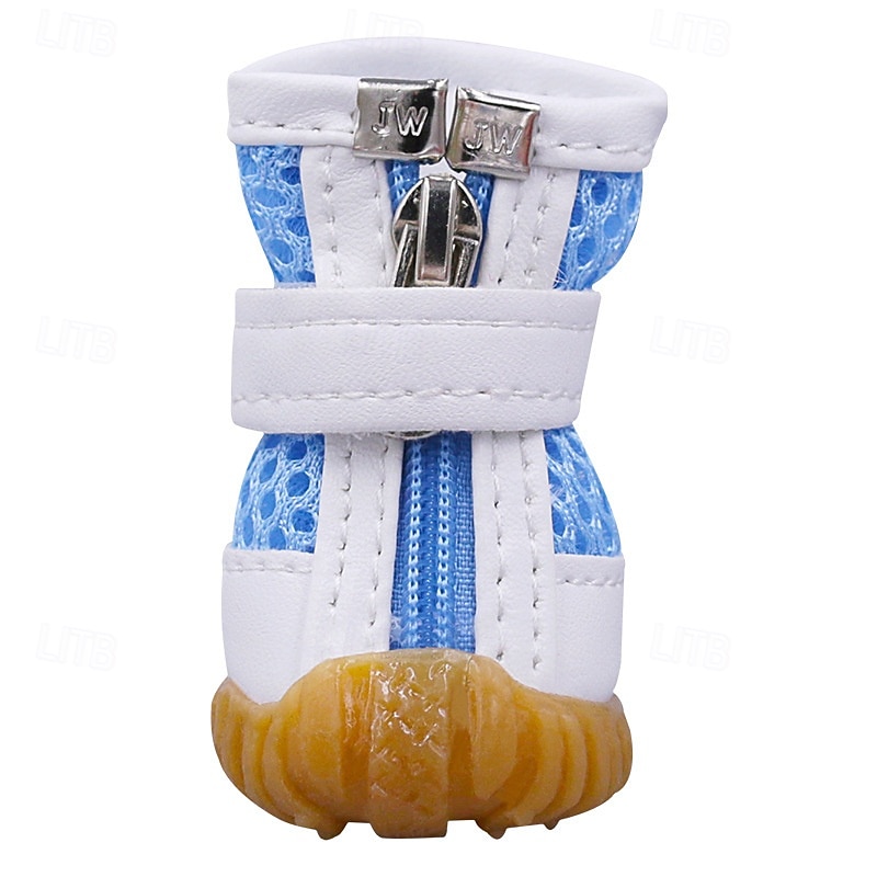 Chaussures pour chien en maille, bottes pour animaux de compagnie, chaussures respirantes pour petit chien, sandales imperméables pour animaux de compagnie avec semelle antidérapante et fermeture à de 2025 ? $15.99 –P6