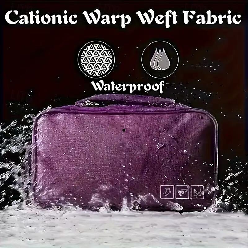 bolsa de viagem para guardar sutiãs e meias, organizador leve multicamadas com fecho de zíper, tecido durável, roxo, lavável à mão, várias cores disponíveis de 2025 por $15.49 –P6
