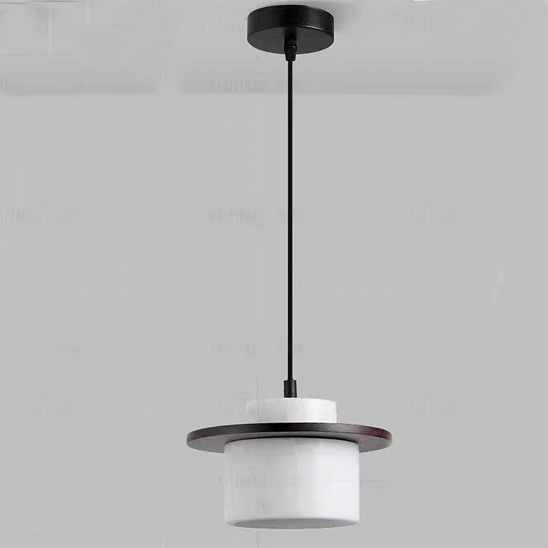 Natural Stone Wood Pendant Lamp, Nordic Wabi Sabi for Kitchen/Dining/Bedside 2025 - $229.99 –P3