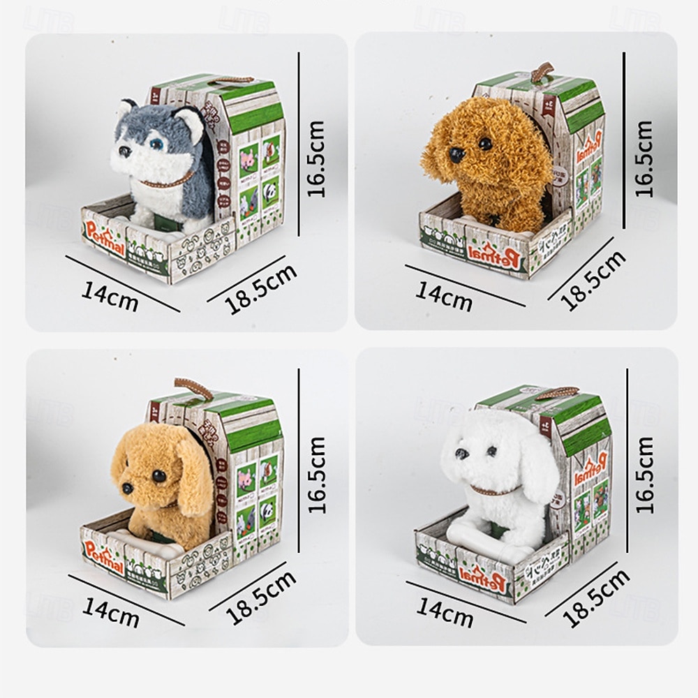 Cane robot, il mio cucciolo robot realistico, giocattolo interattivo per cuccioli che cammina, abbaia, coda di peluche, cane da compagnia per bambini &Giocattolo robotico realistico per adulti che si del 2025 a $23.99 –P11