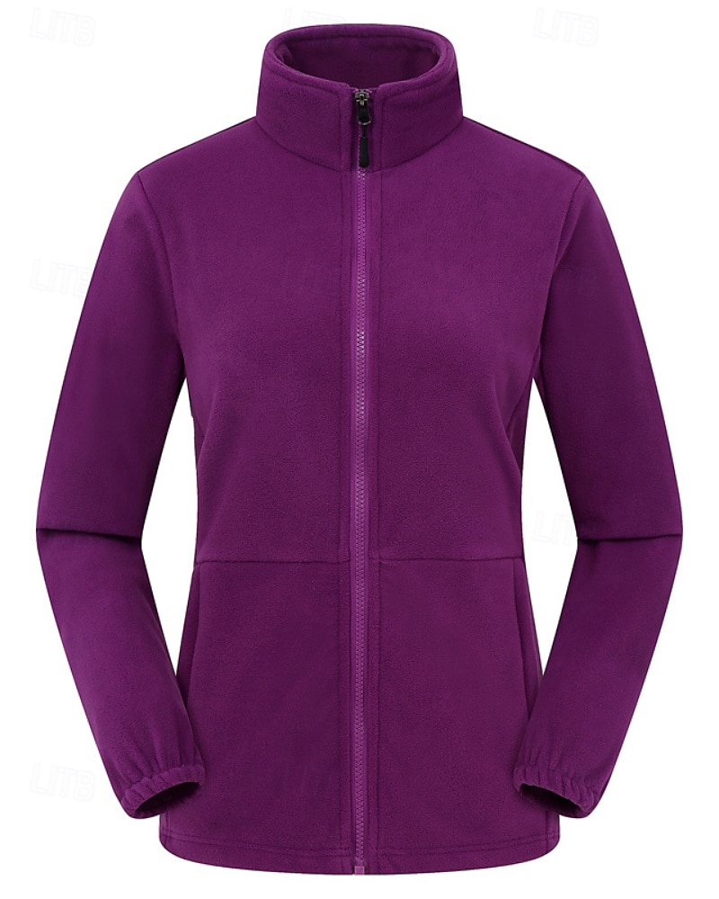 Per donna Giacca da escursionismo Giacca in pile da escursionismo Inverno All'aperto Termico Impermeabile Antivento Spesso Giacca in Pile Invernale Nero Giallo Rosa Rosso Blu Reale del 2025 a $22.99 –P11