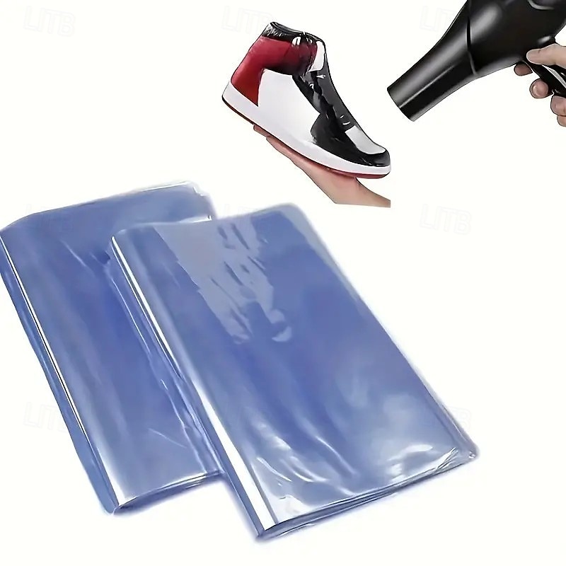 100 Stück Schrumpffolienbeutel, transparente Schrumpffolienbeutel zur Schuhaufbewahrung, Geschenkkörbe, Schachteln, Verpackungsmaterial, transparente Siegelfolie für Heißsiegelgerät 2025 - $14.99 –P5