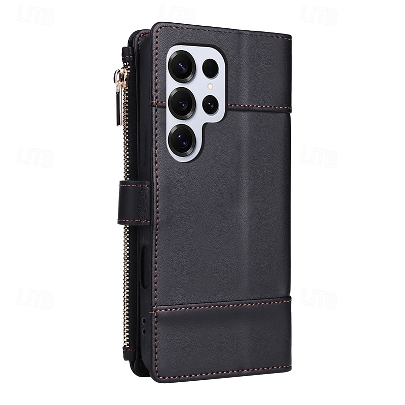 чехол для телефона samsung galaxy s24 s23 s22 s21 ultra plus a55 a35 a25 a15 5g a54 a34 a14 a73 a53 a33 a23 a13 a72 a52 a42 a32 a22 a12 a02 чехол-кошелек с подставкой-держателем на молнии защитный 2025 - $24.99 –P7