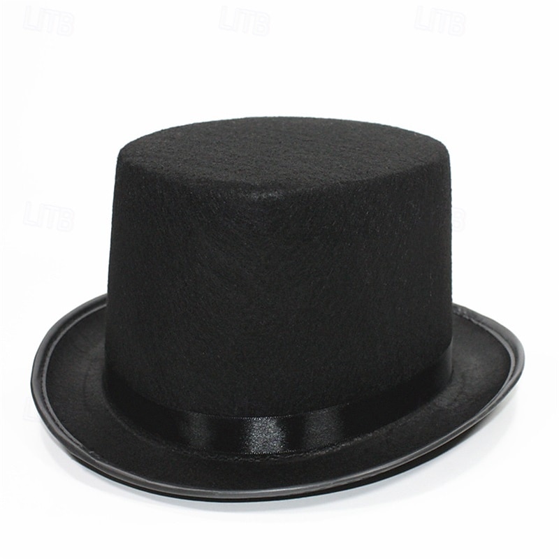 Cappello da mago, oggetti di scena magici, cappello Lincoln, cilindro più alto di 16 cm, cilindro da gentiluomo, cappello da ballo del 2026 a $15.49 –P2