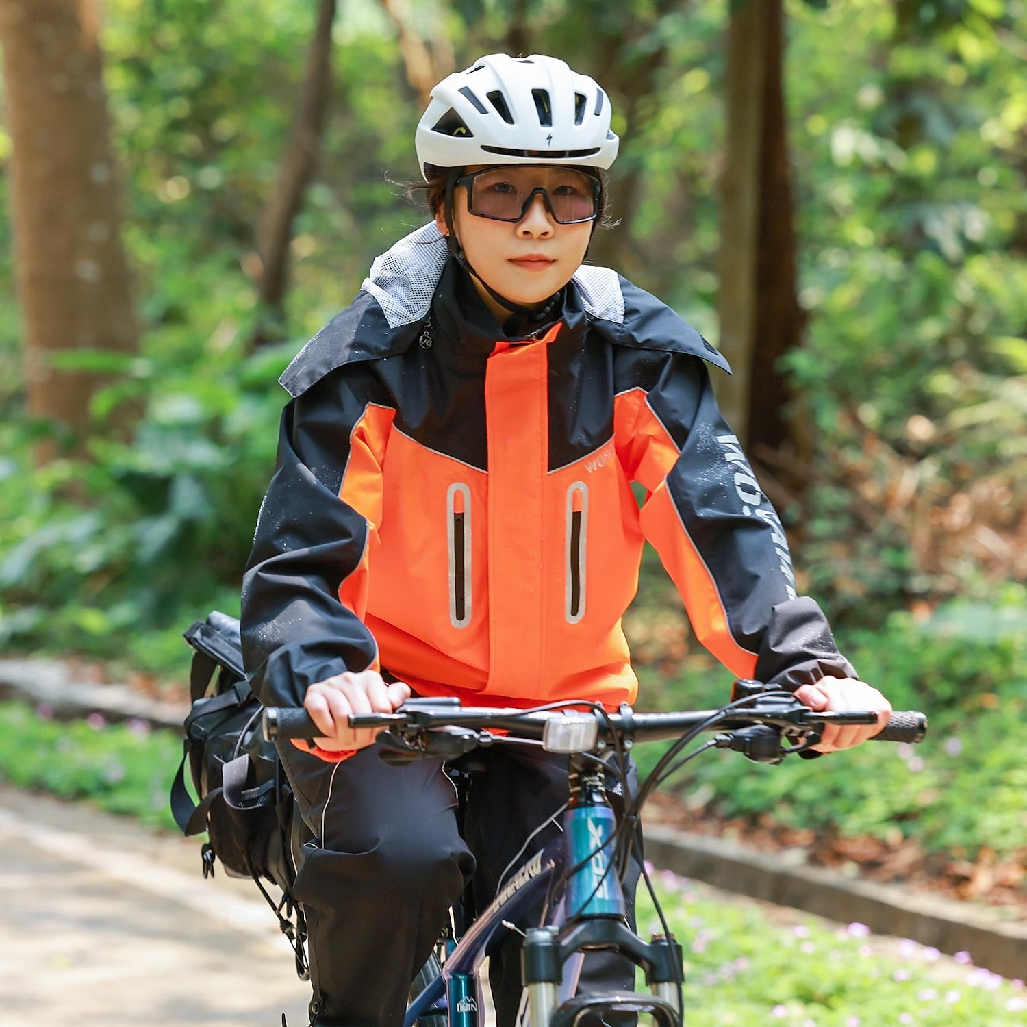 Impermeable para motocicleta Wosawe, modelos para hombre y mujer, resistente al viento, para pesca al aire libre, senderismo, abrigo, práctico almacenamiento, cortavientos ME224 2025 - $65.99 –P4