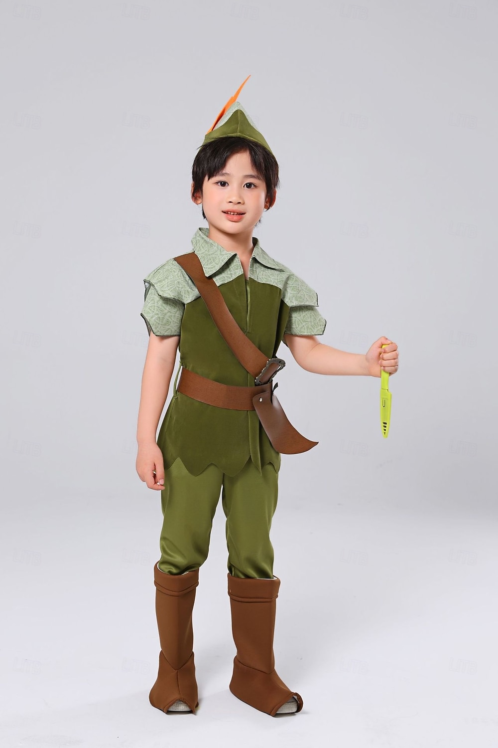 Alf halloween Kläder Kostym Sagotema Peter Pan & Wendy Sagobokskaraktärer Barn Pojkar Halloween Karnival Världsbokdagen Prestanda Pedagogisk klädsel Klädsel för skolevenemang Enkla Halloween kostymer 2025 - $42.99 –P7