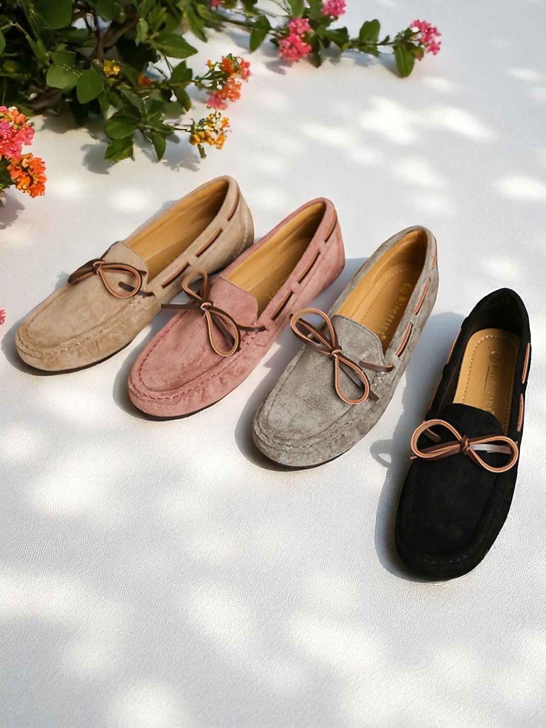 Mocassins pour femmes avec nœud – Flats confortables à enfiler pour la conduite décontractée les balades au jardin les festivals de bière et les pique-niques de printemps de 2026 ? $34.99 –P9