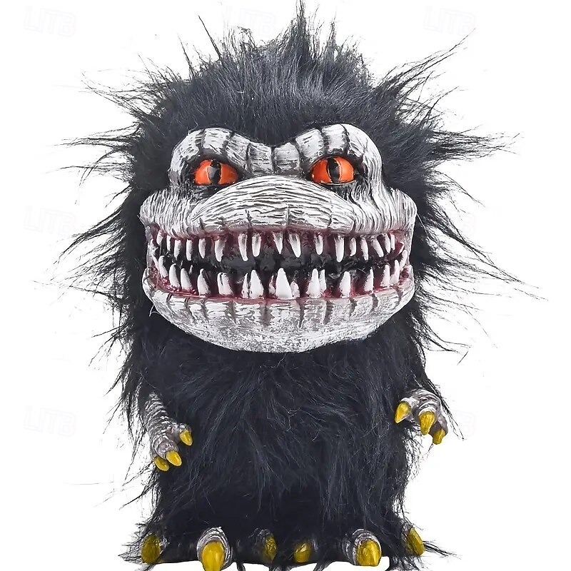 accessoire en peluche de monstre extraterrestre unique - créature spatiale faite à la main, objets de collection parfaits pour Halloween et la décoration intérieure, résine douce et tissu, cadeau de 2025 ? $51.99 –P7