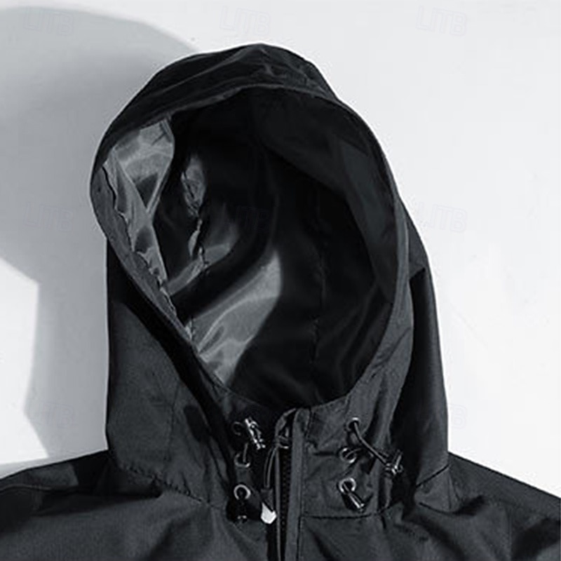 Hombre Chaqueta para exteriores Chaqueta para senderismo Impermeable Al aire libre Impermeable Resistente al Viento Trajes de senderismo Ropa de senderismo Primavera Otoño Camiseta Camping 2025 - $22.99 –P8