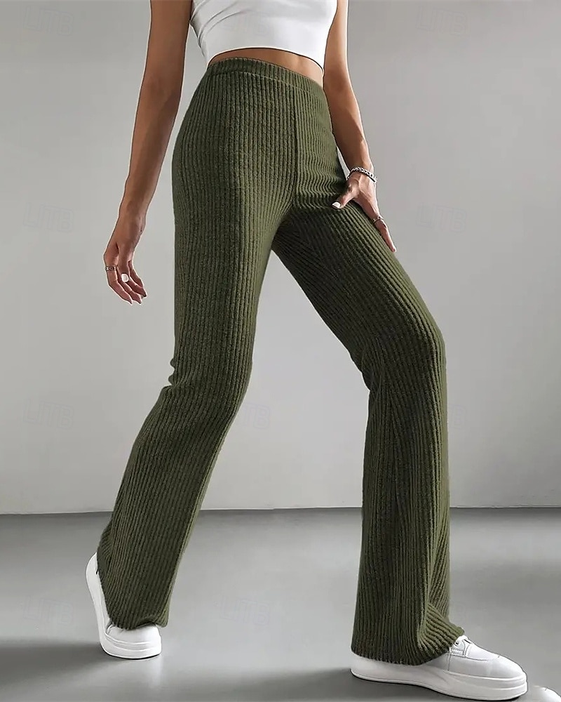 Pentru femei Pantaloni Jambiere Colanți confortabili Casual A face exerciții fizice Lungime totală Talie Înaltă Simplu Talie elastică Respirabilitate Respirabil Strech Vacanță Stradă Purtare Zilnică 2025 - $13.99 –P11