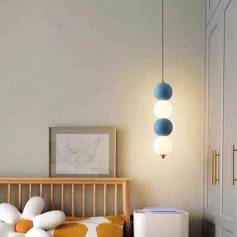 Nordic Pendent Lamp Modern Simplicity Bedroom Bedside Lamp Personalized Creativity LED Restaurant Bar Aisle Chandelier 2025 - $107.99 –P2