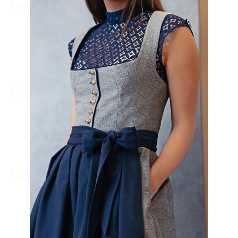 Oktoberfest Blusa Dirndl Empregada Bávaro Alemão prados Mulheres Carnaval Festival da Cerveja Pano de Estilo Tradicional Blusa de 2025 por $26.99 –P3