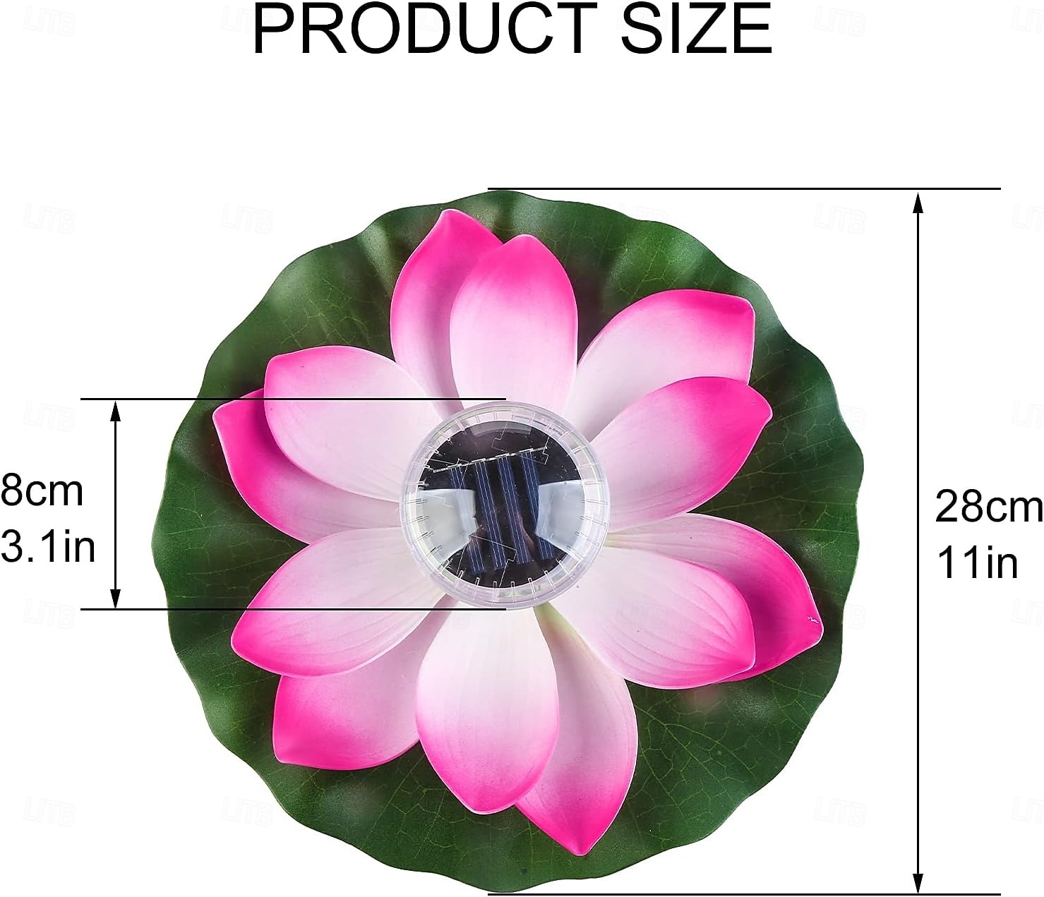 Солнечный лотос плавательный бассейн плавающий свет солнечный пруд ночник RGB открытый сад газон бассейн праздник вечеринка ландшафтное украшение 2025 - $22.99 –P9