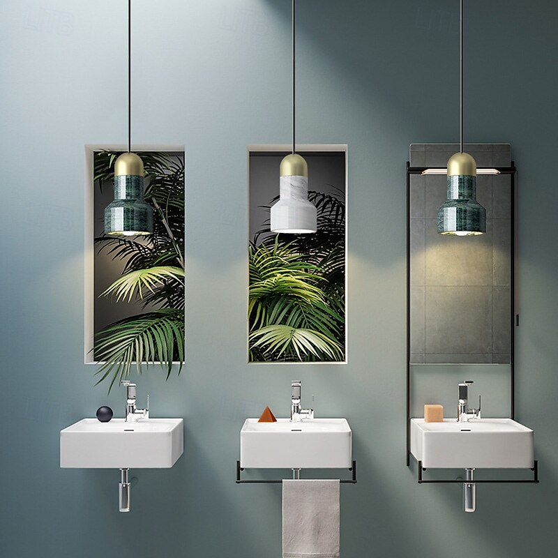 Lampadario semplice nordico a led, lampadario da caffè, negozio di tè al latte, bar, hotel, lampadario singolo, corridoio, personalizzato, corridoio, scale, balcone, lampade a sospensione di lusso. del 2025 a $168.99 –P3