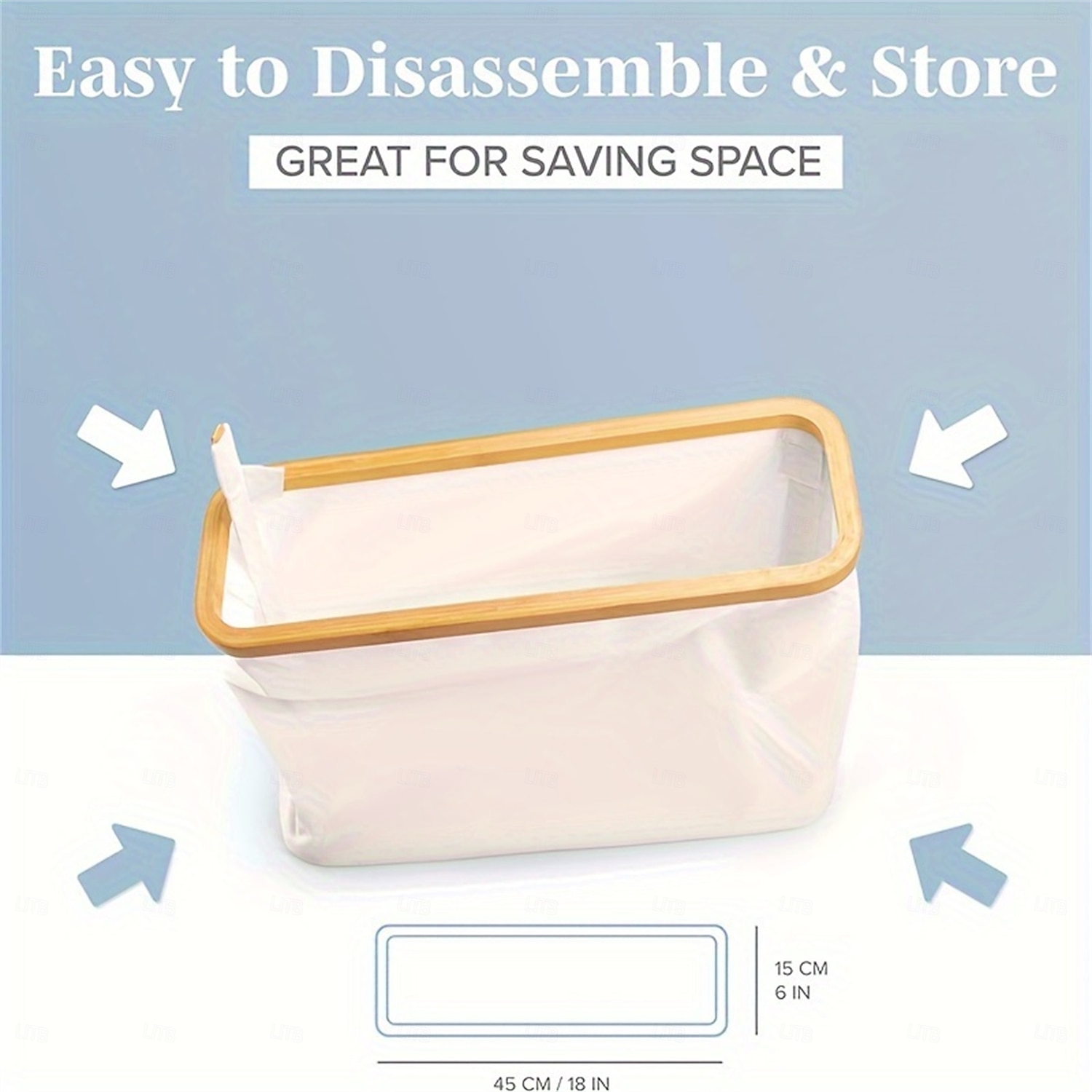 Toilet Paper Storage Basket with Lid, Bamboo Toilet Paper Storage Holder Stand Organizer for Bathroom, Toilet Paper Storage Box Container with Handle, Toilet Tissue Storage Bin for RV Closet 2025 - $14.99 –P3