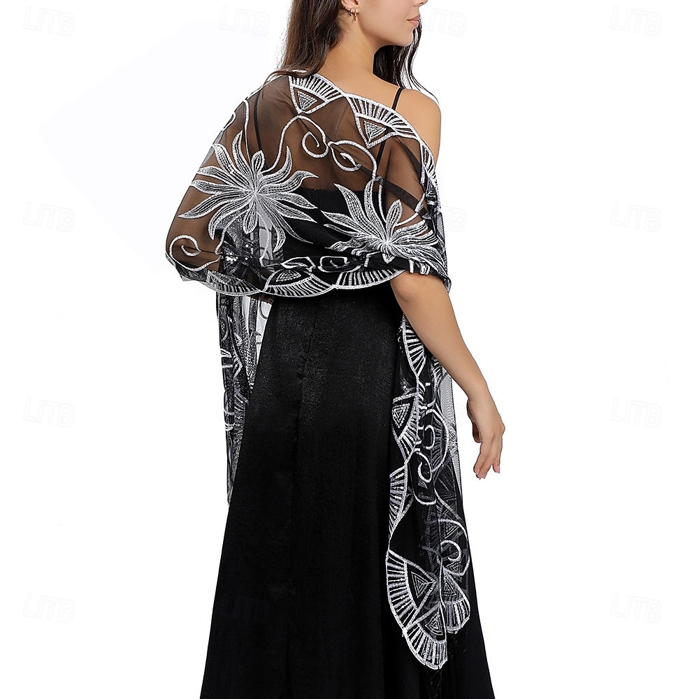 Cubiertas de Boda Elegantes sin Mangas de Encaje para Mujeres con Lentejuelas para Bodas de Verano 2026 - $22.99 –P7