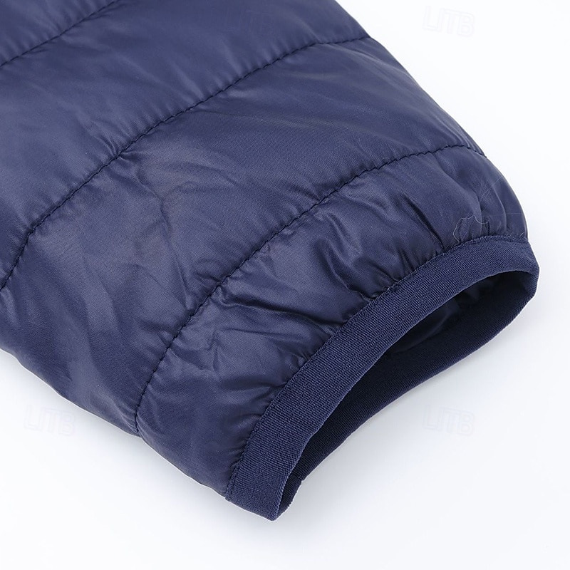 Hombre Chaqueta acolchada Chaqueta de Invierno Al aire libre Templado Trajes de senderismo Ropa de senderismo Invierno Otoño Camiseta Camping / Senderismo / Espeleología Corriendo Negro Gris claro 2025 - $35.99 –P12