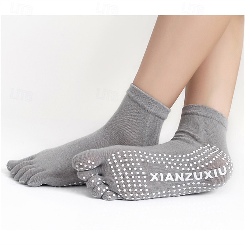 Dámské Podlahové ponožky Protiskluzové dávkování anti-odorant Anti-Friction savé Pro Pilates Taneční Zdatnost 2025 - $3.99 –P4