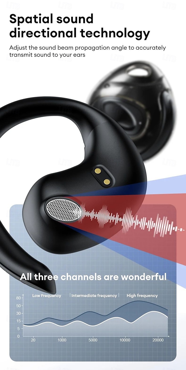 Lenovo Earphones Wireless Bluetooth 5.4 Sport Headset Ear Hook Earbuds Running HD Call Music Headphones X15 Pro Pro4 Valentine's Day Gift 2026 - $41.99 –P8