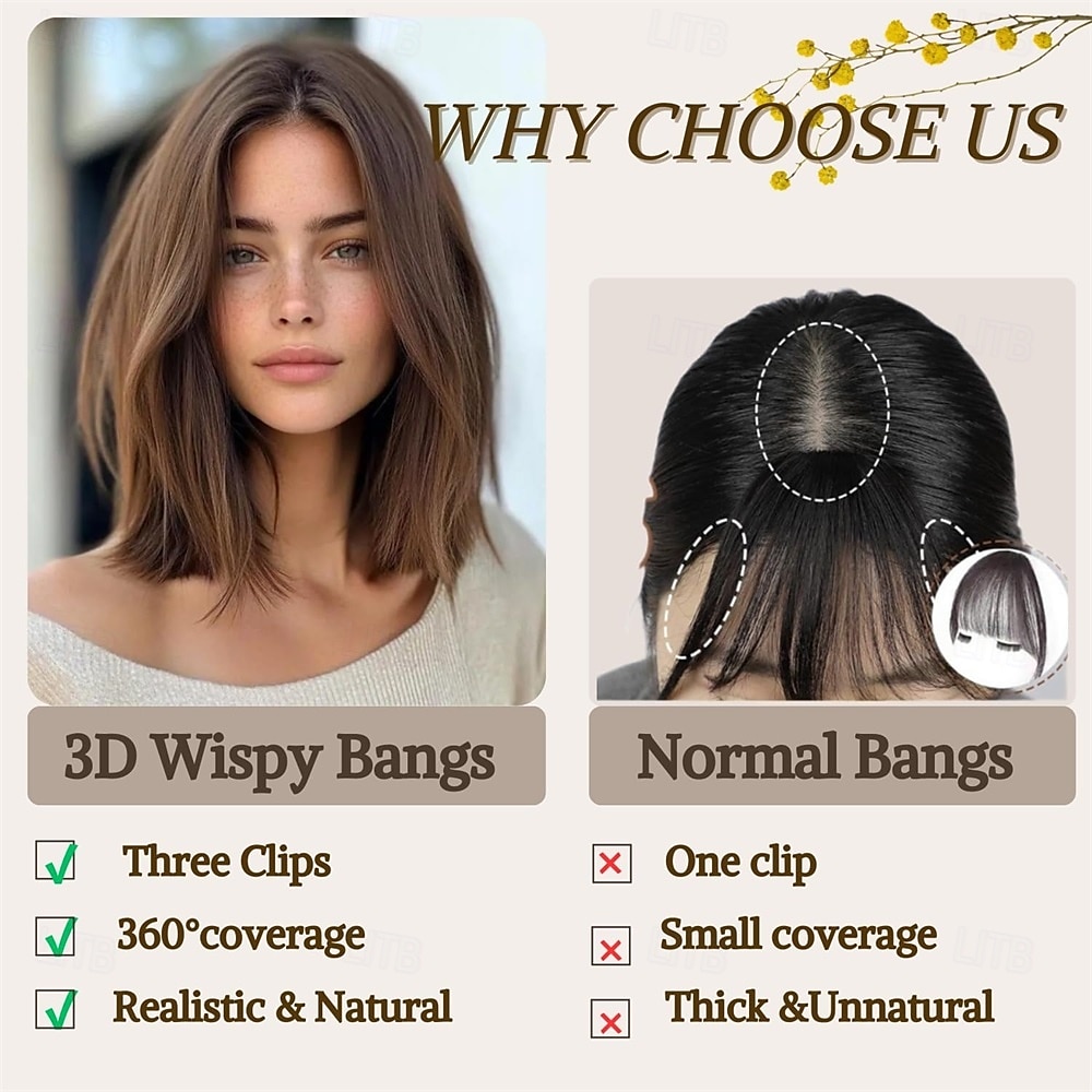 Hair Toppers for Women with Thinning Hair Extensions 360 3D Toppers Hair Pieces for Women 360Cover Clip Ins Fake Bangs Hair Pieces Perfect Solution for Stylish Upgrade 2026 - $12.99 –P4