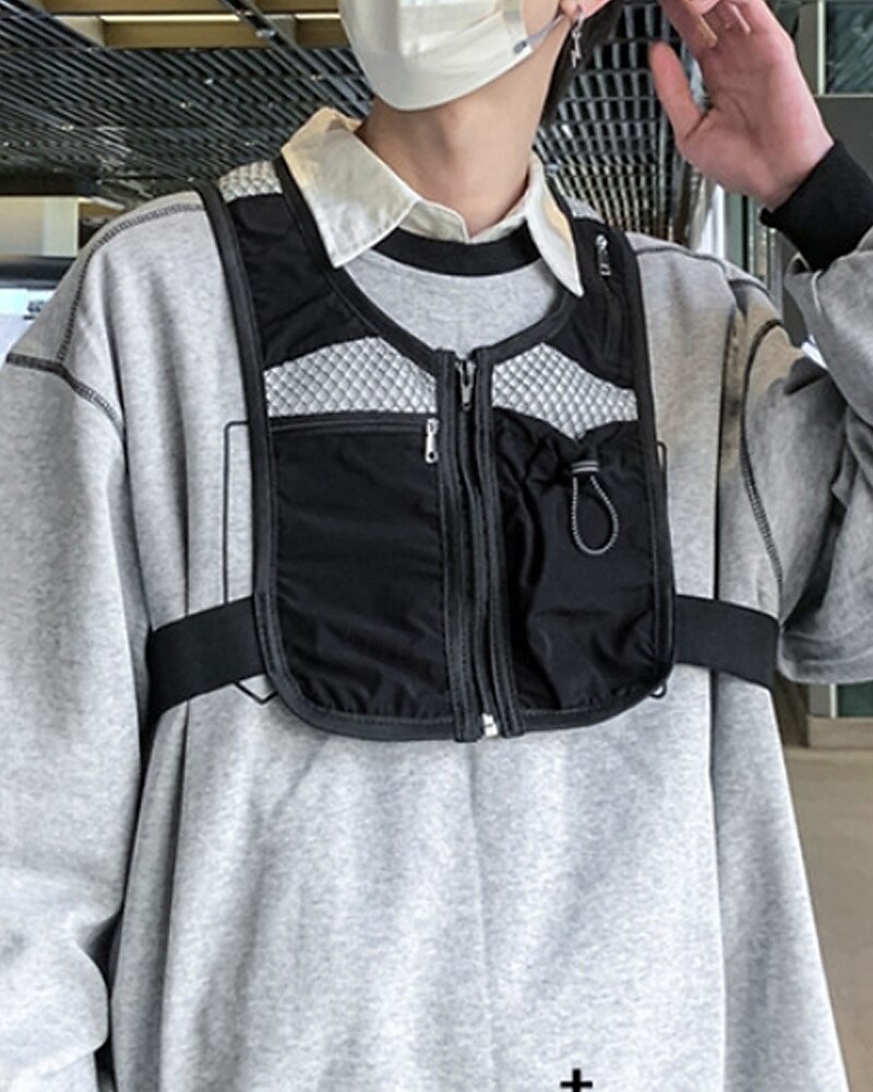 Löparväst Vattenpaket Vätskeväst Armwarmers Reflekterande Vattentät Snabb tork Polyester för Maraton Camping Joggning 2025 - $17.99 –P2