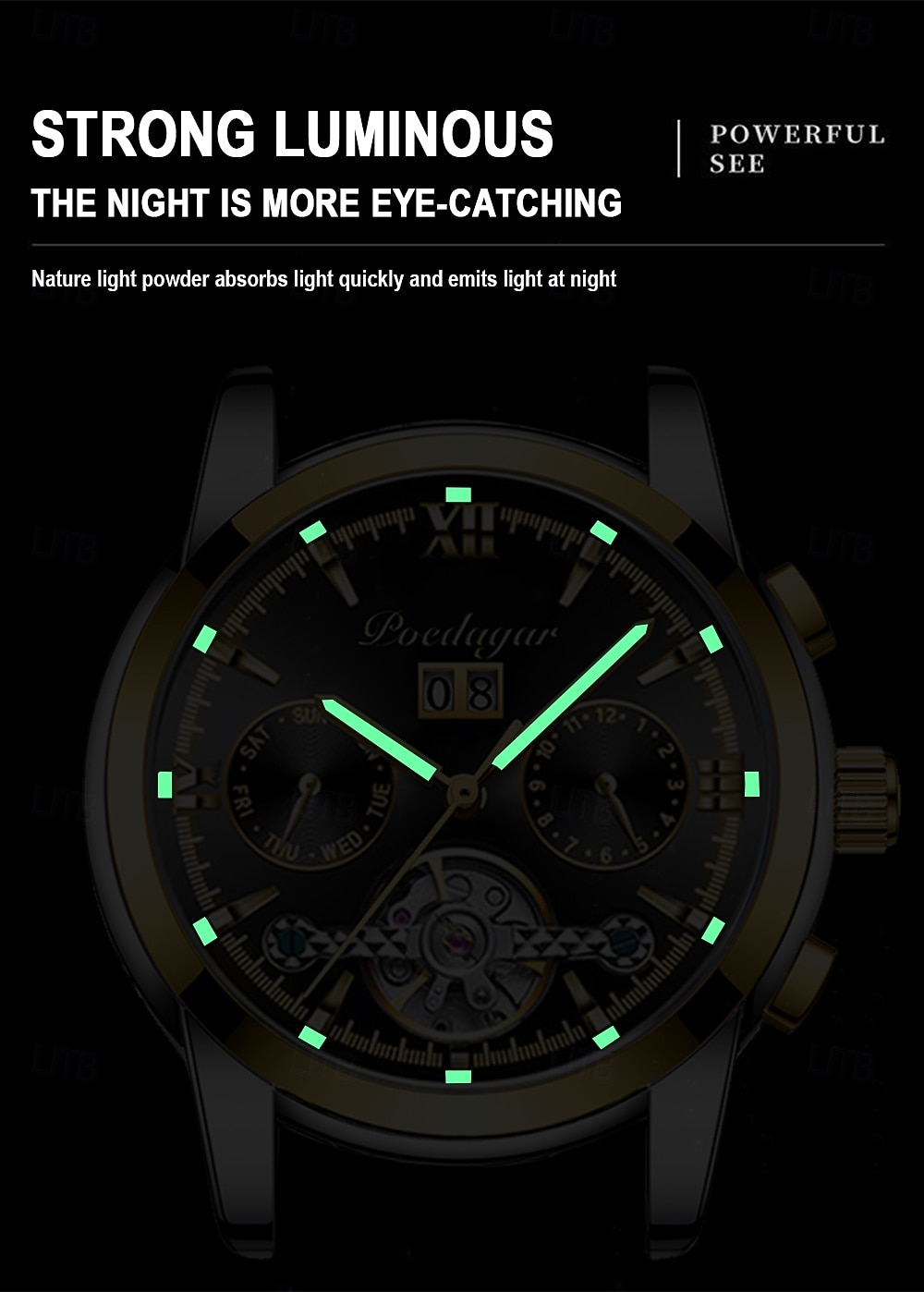 Бизнес Часы Мужские Автоматические Механические Турбийон Часы Роскошные Модные Спортивные Часы Из Нержавеющей Стали 2026 - $47.99 –P5