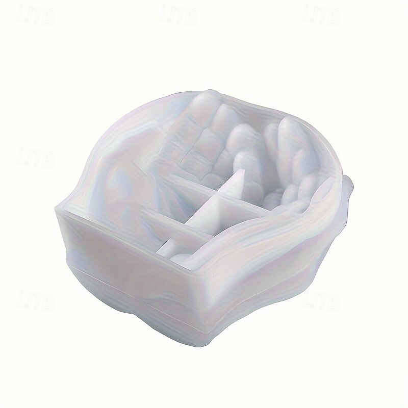 Moule en silicone multifonctionnel en forme de main - idéal pour la fabrication de bijoux en résine, de bougies, de plantes succulentes et de décorations créatives pour la maison - kit de bricolage de 2025 ? $11.99 –P10