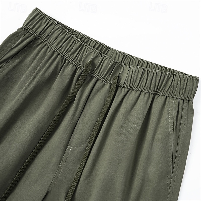 Homens Bermuda Cargo Shorts de caminhada Ao ar livre Normal Secagem Rápida Leve Elástico Respirável Calção Bolsos Preto Verde Tropa Tênis Golfe Corrida S M L XL XXL de 2025 por $21.99 –P4