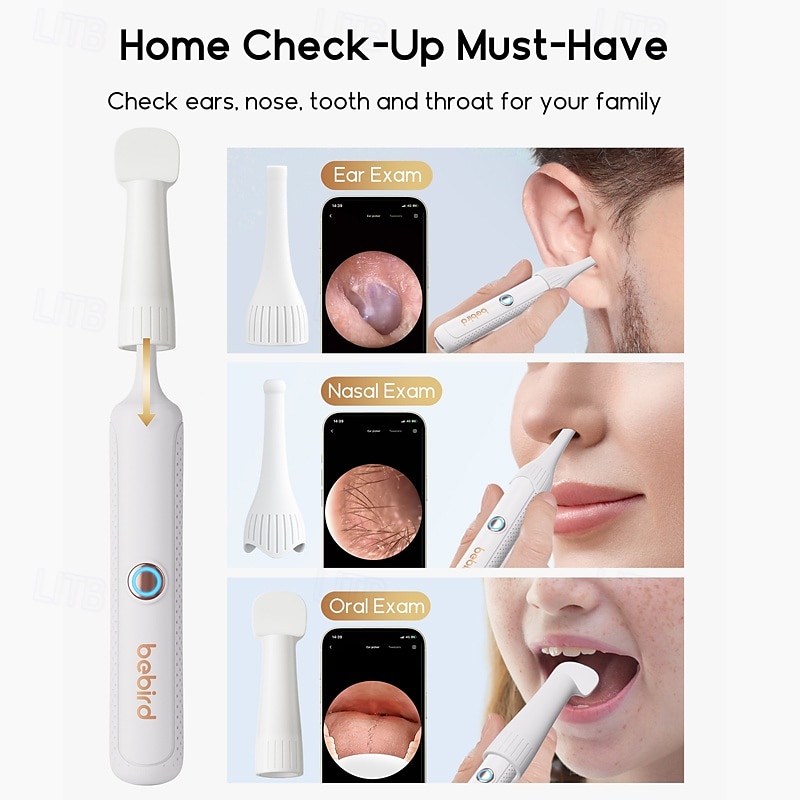 Bebird Earsight Plus R37R Ear Cleaning Camera Wax Removal Tool kit Flexible Earwax Cleaner Scope Otoscope Cam Light Visual Earpick Tweezers Wireless Ear-Wax Remover for Adults & Kids 2025 - $89.99 –P4