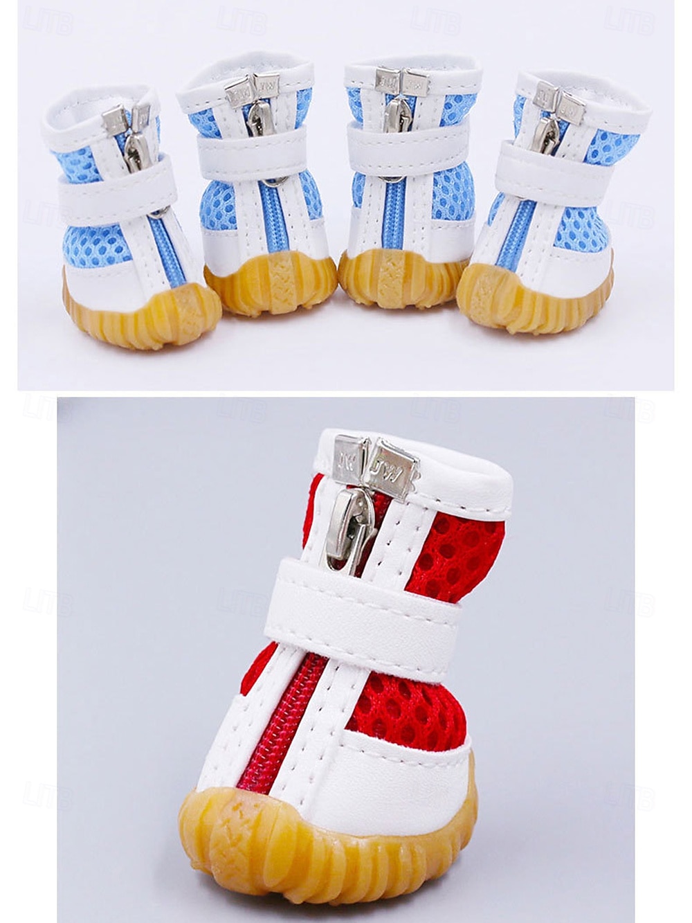 Chaussures pour chien en maille, bottes pour animaux de compagnie, chaussures respirantes pour petit chien, sandales imperméables pour animaux de compagnie avec semelle antidérapante et fermeture à de 2025 ? $15.99 –P5