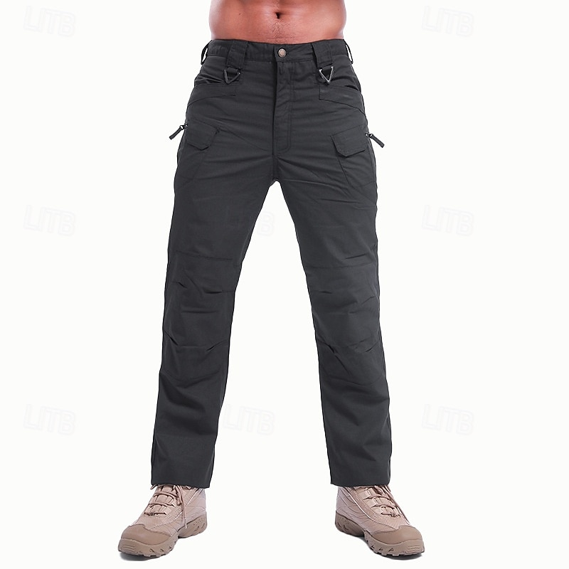 Herr Vandringsbyxor vandringsbyxor Utomhus Normal Vattentät Vindtät Snabb tork Lättvikt Byxa Ficka Elastisk midja Svart Gul Camping / vandring Golf Löpning M L XL XXL XXXL 2025 - $31.99 –P3