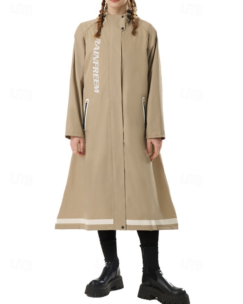 Жен. Куртка для активного отдыха Куртка для туризма и прогулок Дождевик На открытом воздухе Водонепроницаемость С защитой от ветра Быстровысыхающий Легкость Походная одежда Походная одежда Осень 2026 - $49.99 –P1