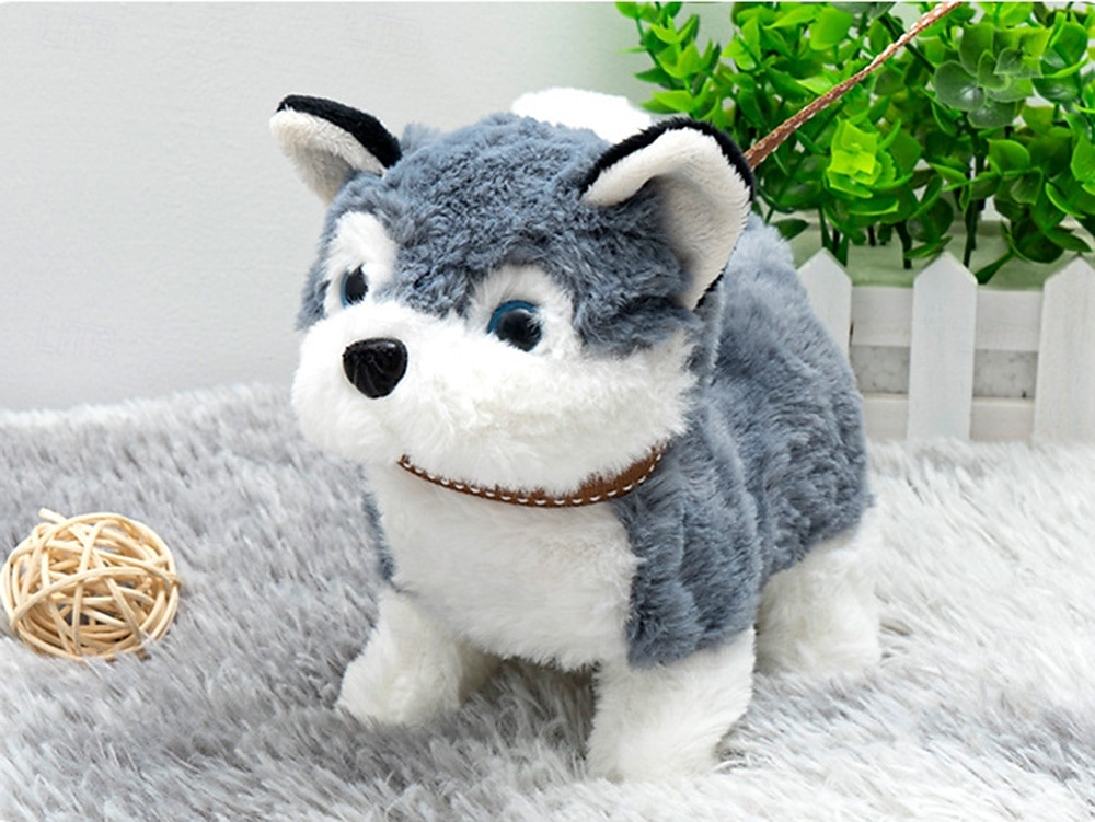 Cane robot, il mio cucciolo robot realistico, giocattolo interattivo per cuccioli che cammina, abbaia, coda di peluche, cane da compagnia per bambini &Giocattolo robotico realistico per adulti che si del 2025 a $23.99 –P9