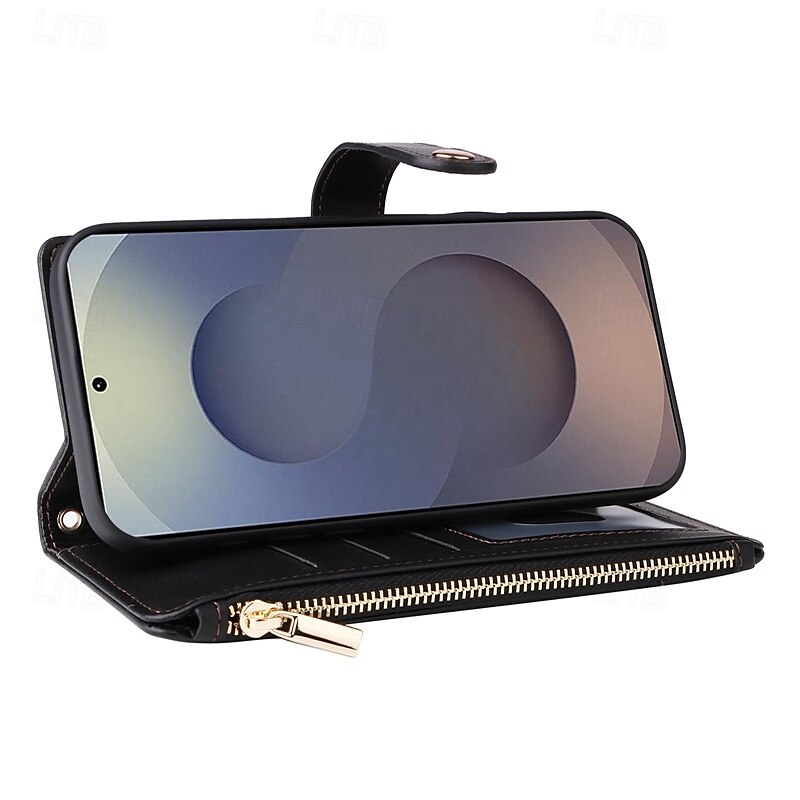 чехол для телефона samsung galaxy s24 s23 s22 s21 ultra plus a55 a35 a25 a15 5g a54 a34 a14 a73 a53 a33 a23 a13 a72 a52 a42 a32 a22 a12 a02 чехол-кошелек с подставкой-держателем на молнии защитный 2025 - $24.99 –P9